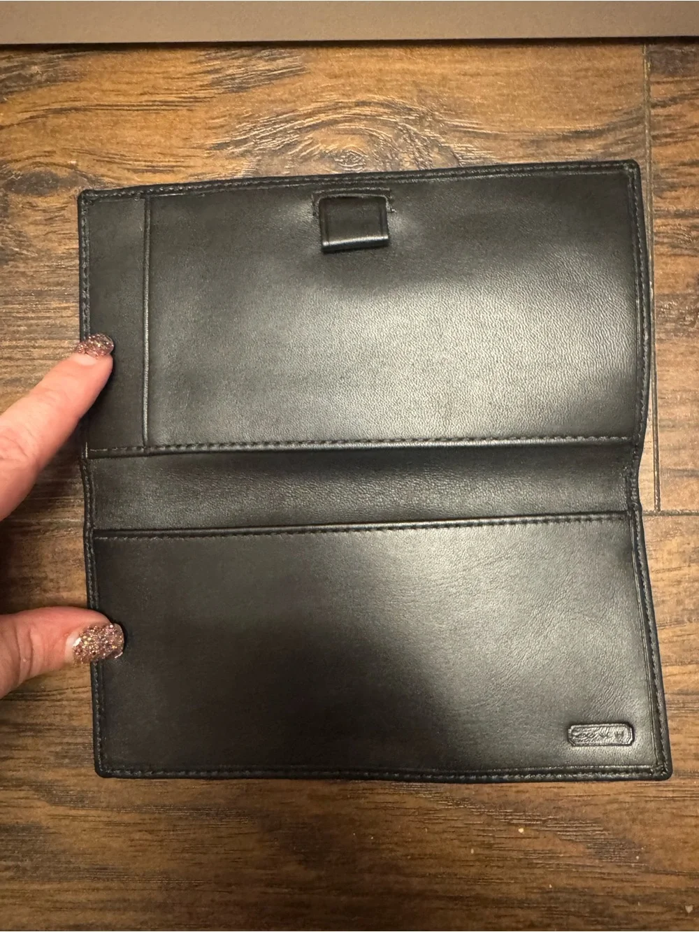 Coach checkbook cover
